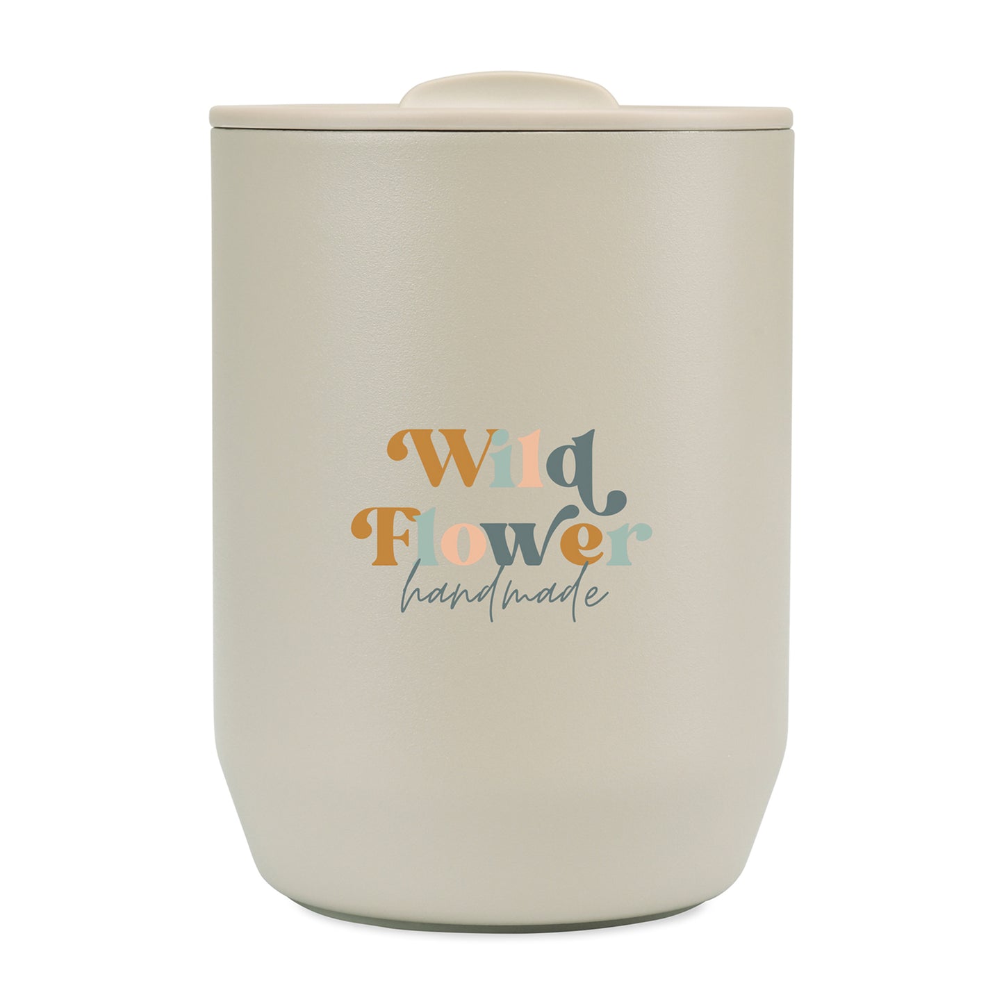 Aviana™ Rowan Recycled Stainless Steel Wine Tumbler - 15 Oz. - Taupe