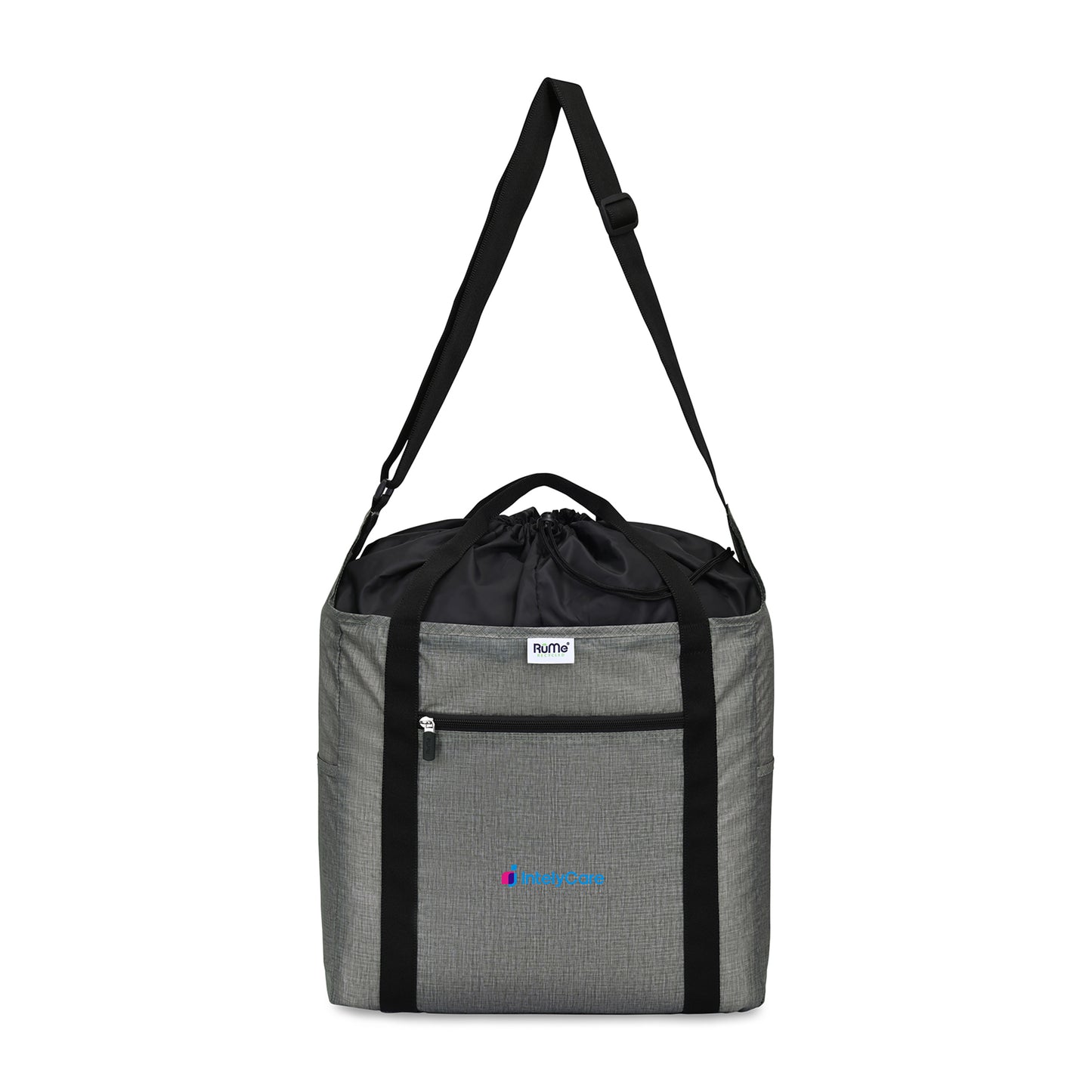 RuMe® Recycled Ripstop rPET Cinch Tote - Heather Grey