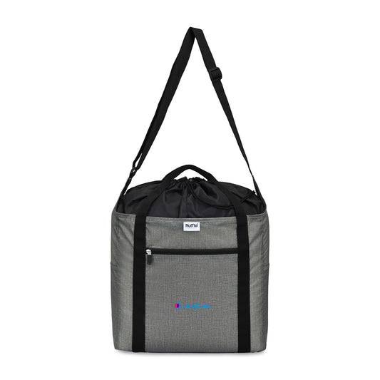 RuMe® Recycled Ripstop rPET Cinch Tote - Heather Grey