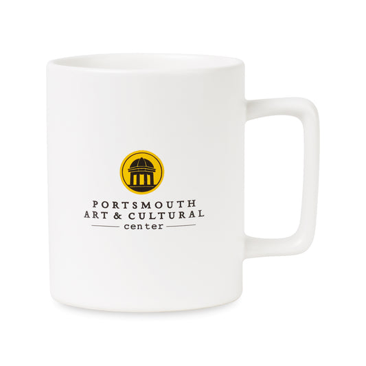 Soleil Ceramic Mug - 12 oz. - Matte White