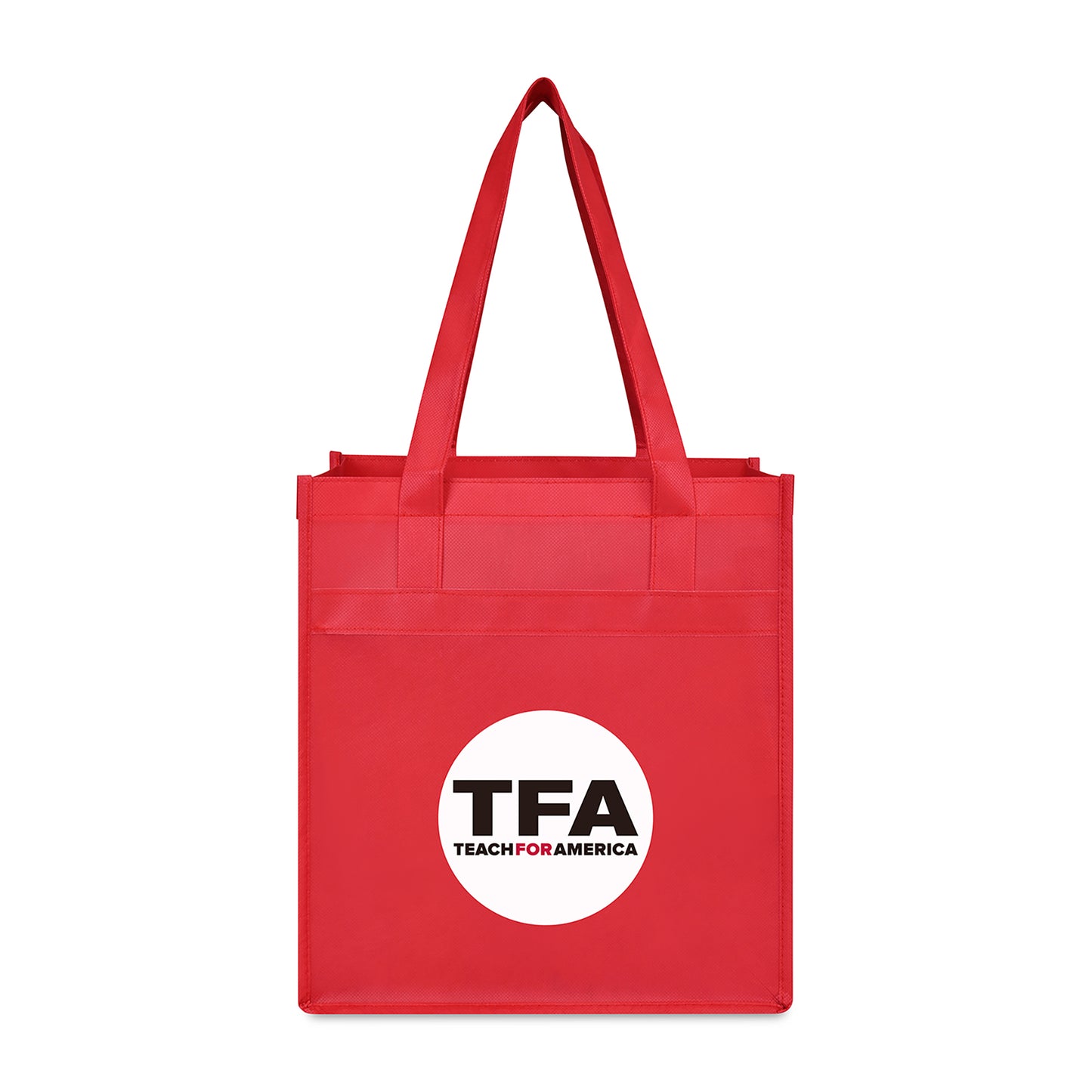 Arlo Recycled rPET Deluxe Shopper - Red