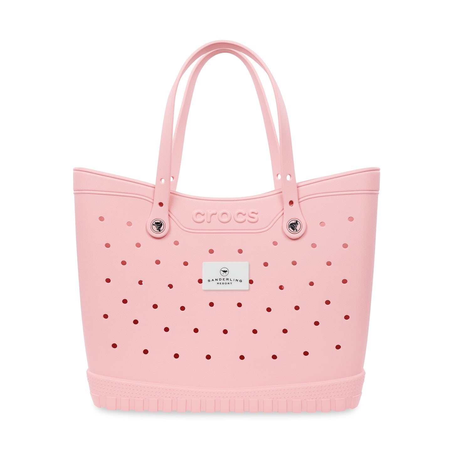 Crocs™ Classic Large Tote - Powder Pink / White