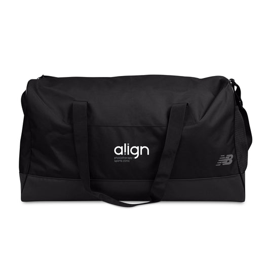 New Balance® Essentials Recycled rPET Large Duffel - Black