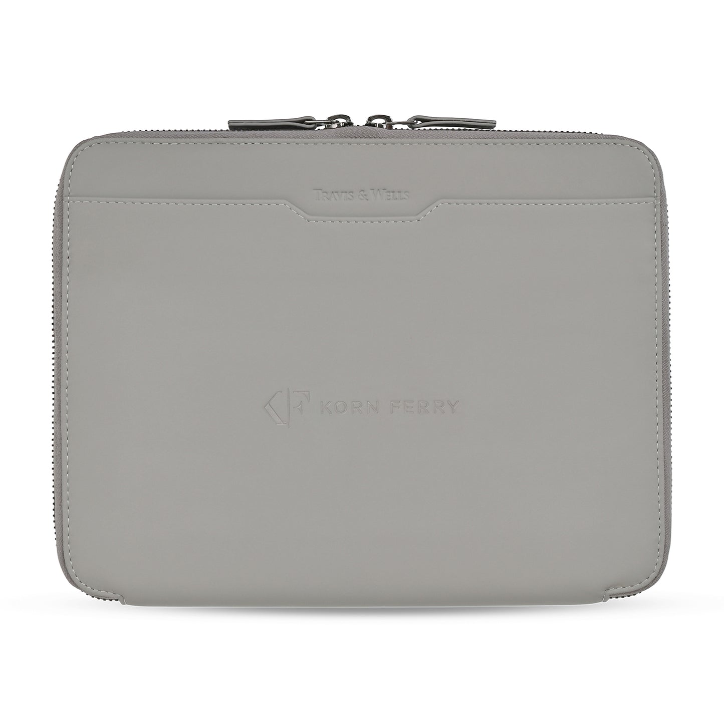 Travis & Wells® Envoy Executive Zipper Close Padfolio - Taupe