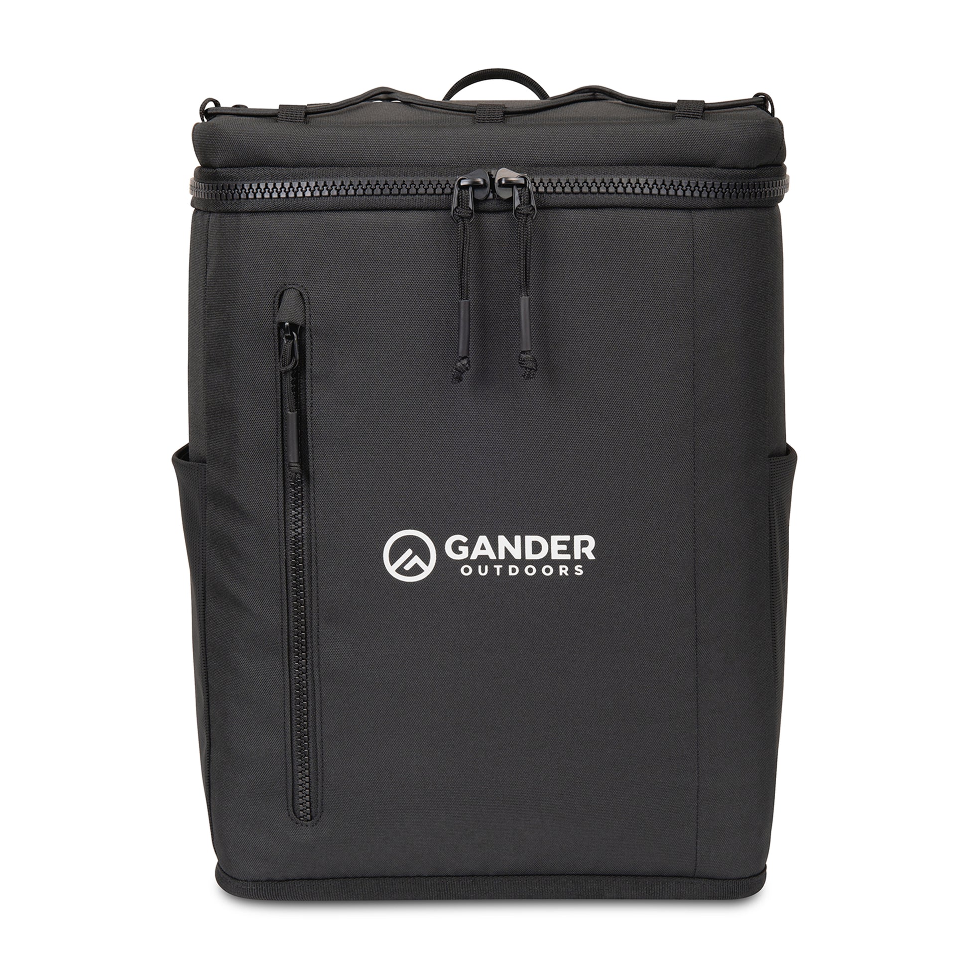 Acadia Recycled rPET Backpack Cooler - Black