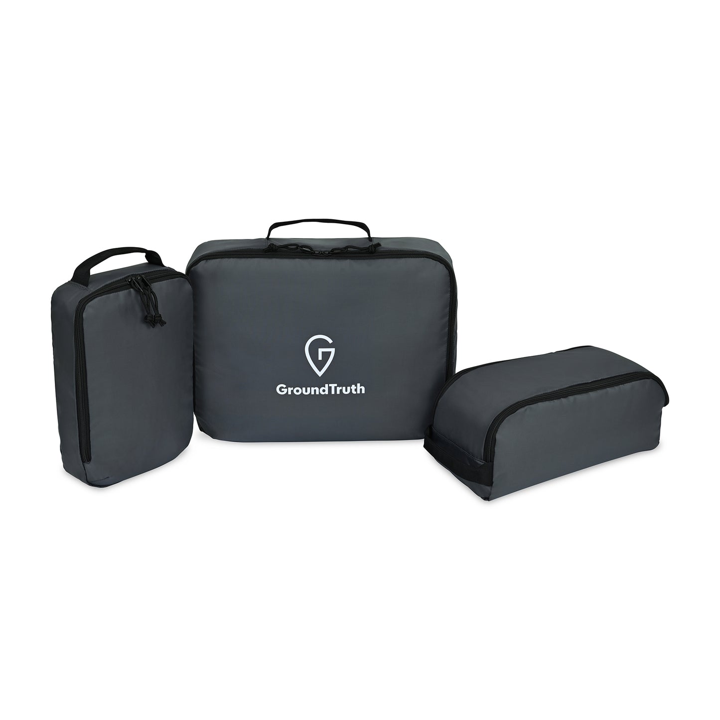 Renew Recycled rPET Packing Cube Set - AWARE™ - Durango Grey