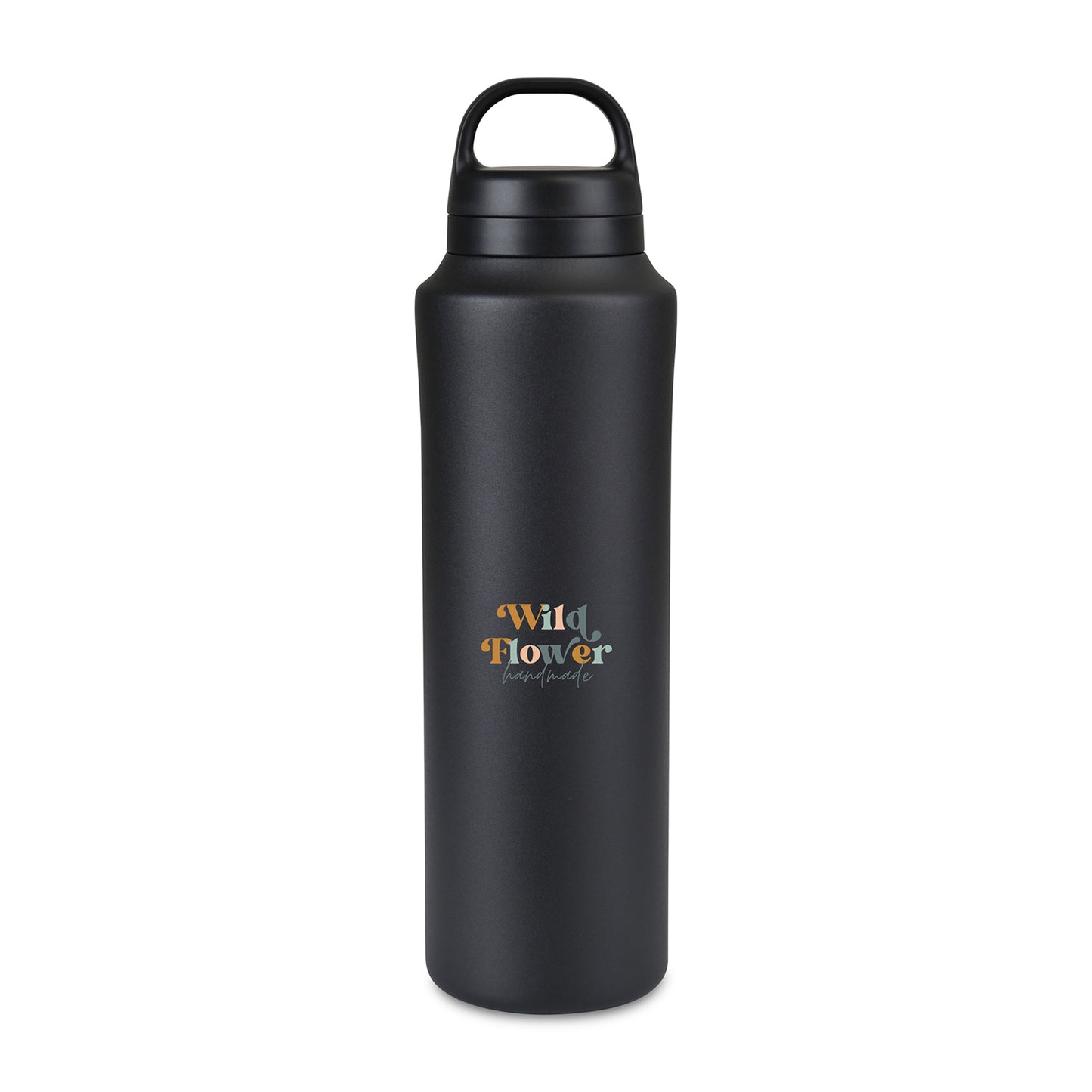 Aviana™ Rowan Recycled Stainless Steel Water Bottle - 25 Oz. - Black