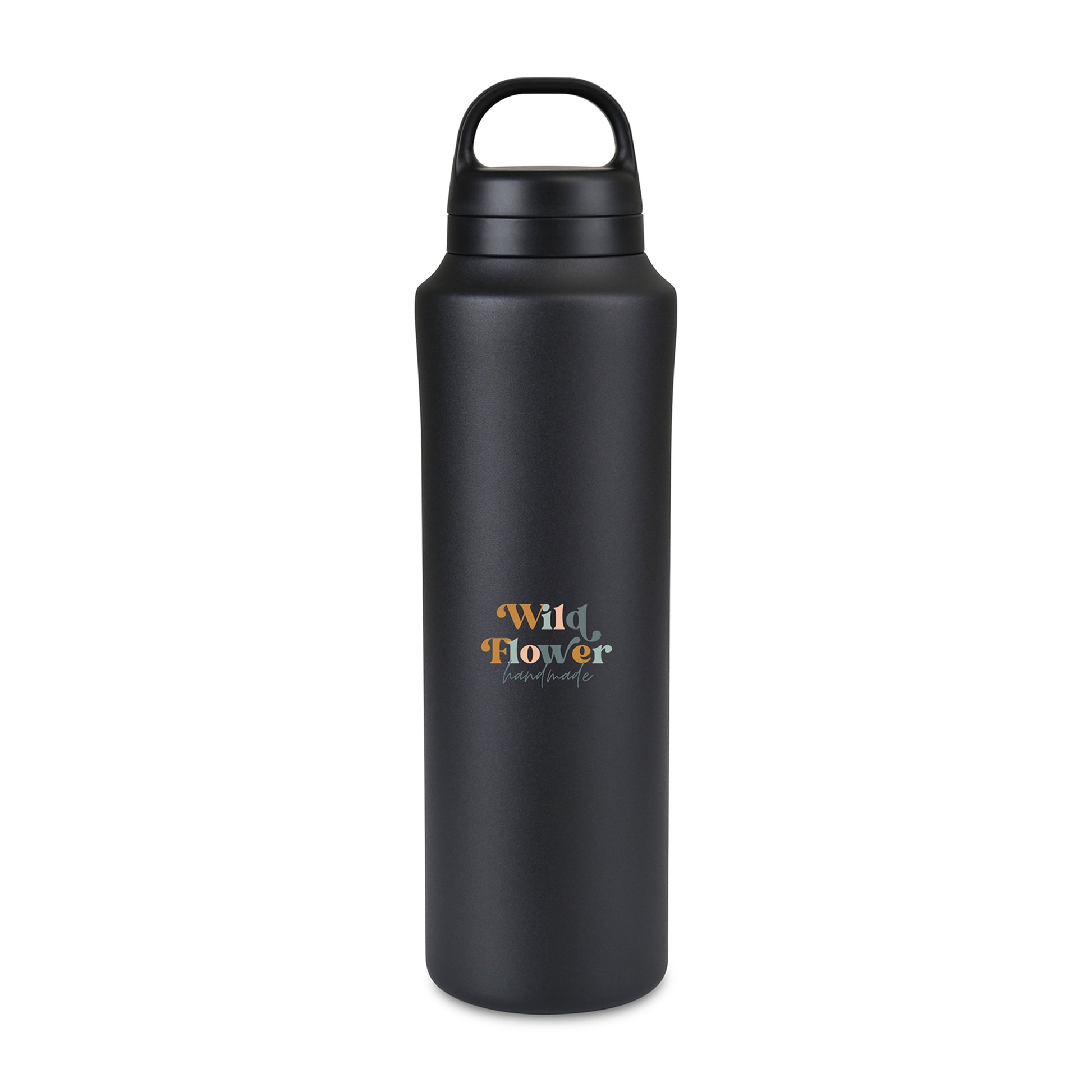 Aviana™ Rowan Recycled Stainless Steel Water Bottle - 25 Oz. - Black