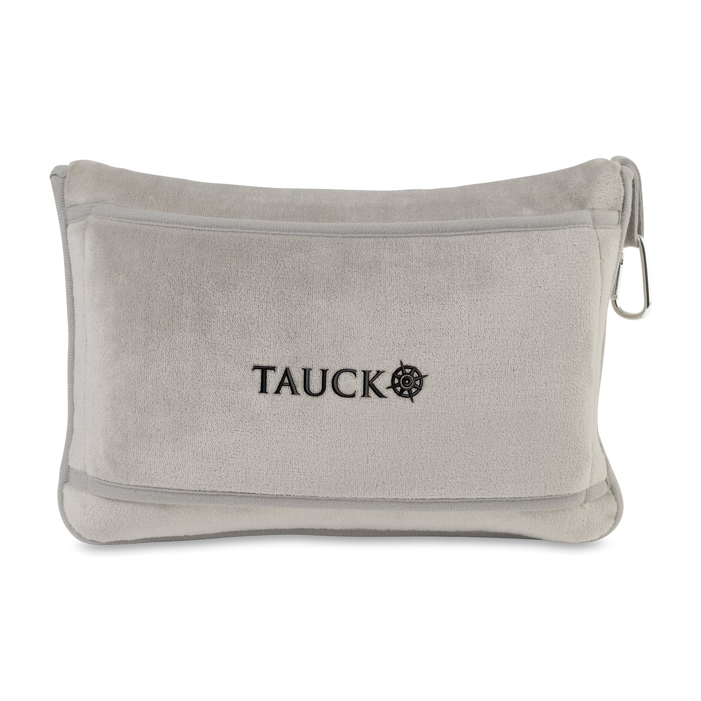 It's Go Time Travel Pillow & Throw Set - Light Gray