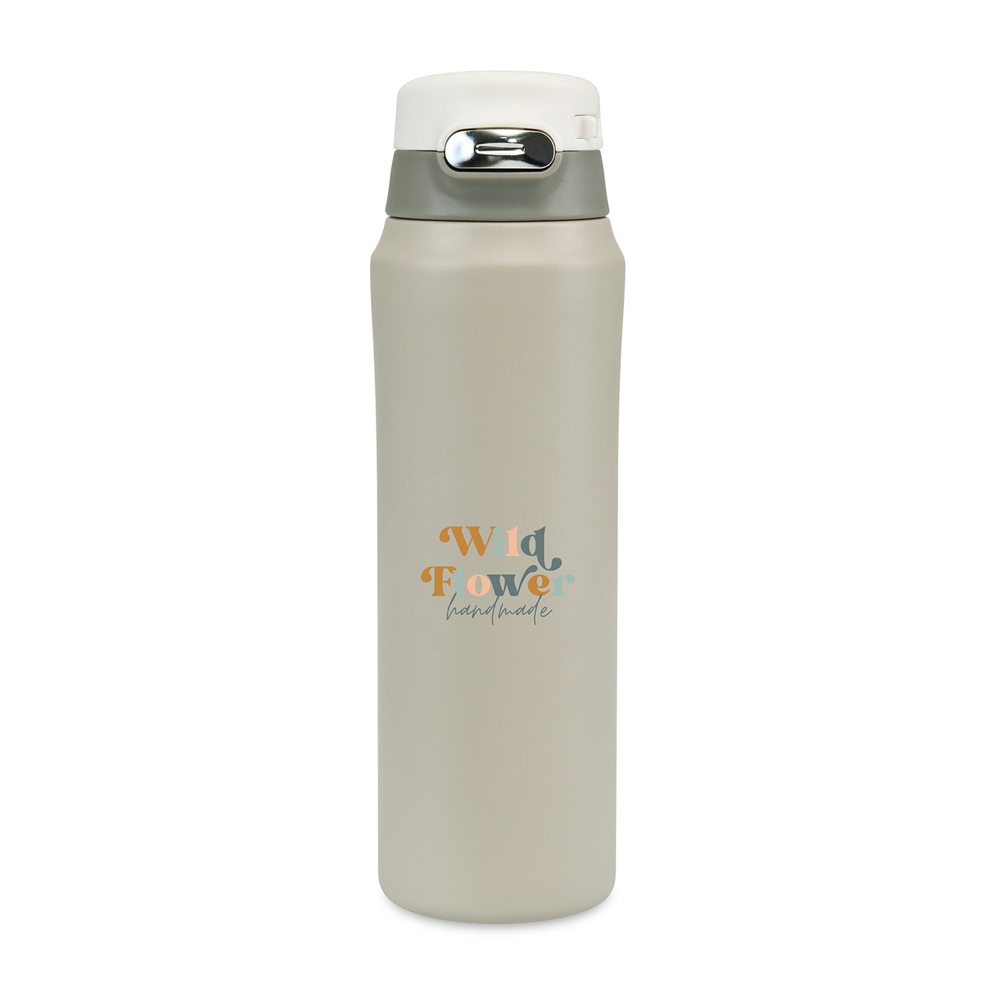 Aviana™ Rowan Recycled Sip Lid Bottle -  16 Oz. - Taupe