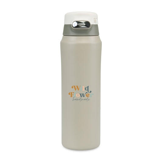 Aviana™ Rowan Recycled Sip Lid Bottle -  16 Oz. - Taupe