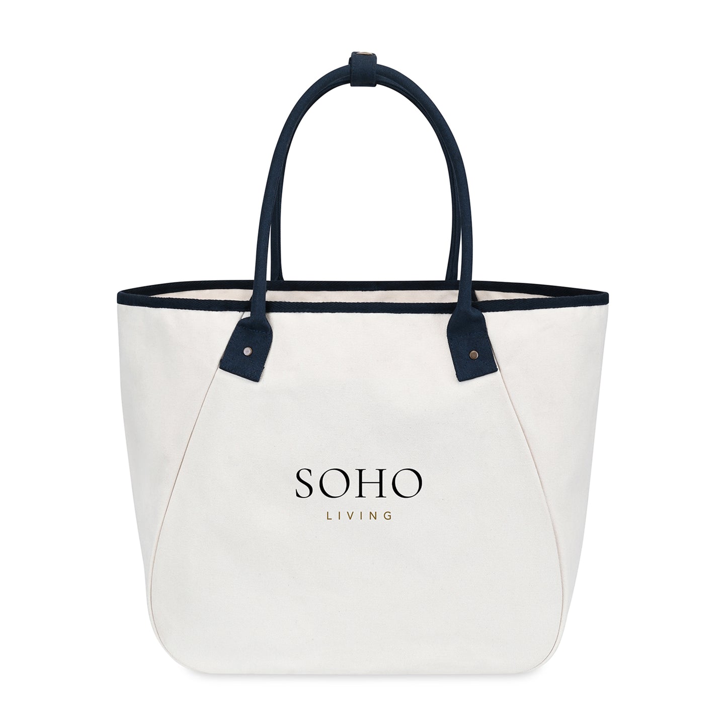 Market Street Tapered Carryall Tote - Navy