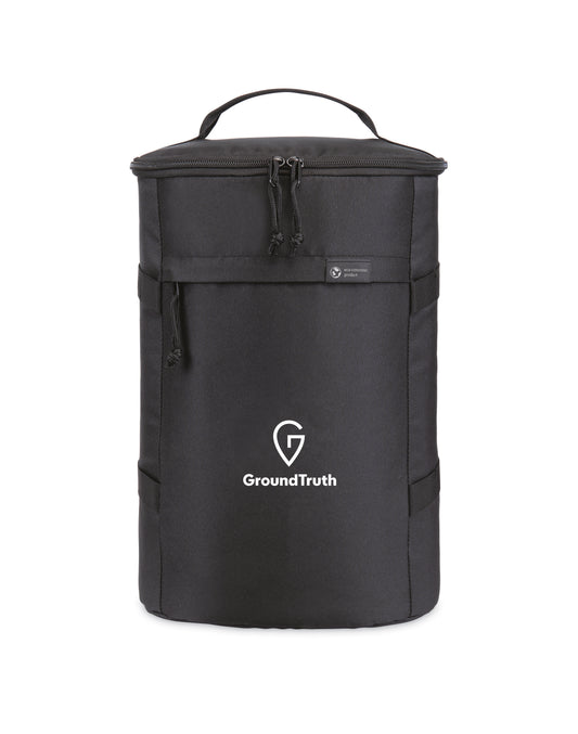 Renew Recycled rPET Backpack Cooler - Black
