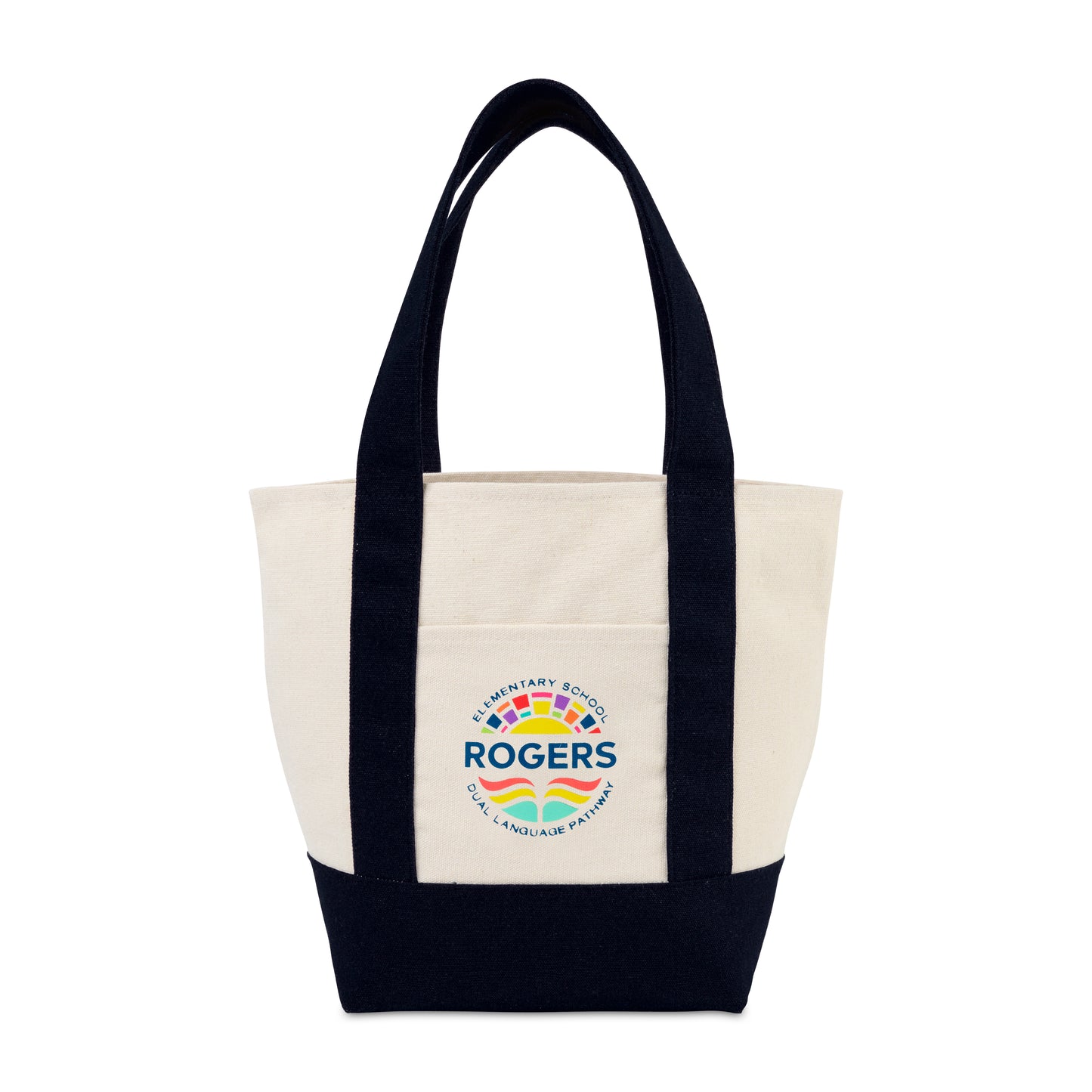Mini Canvas Tote - Black
