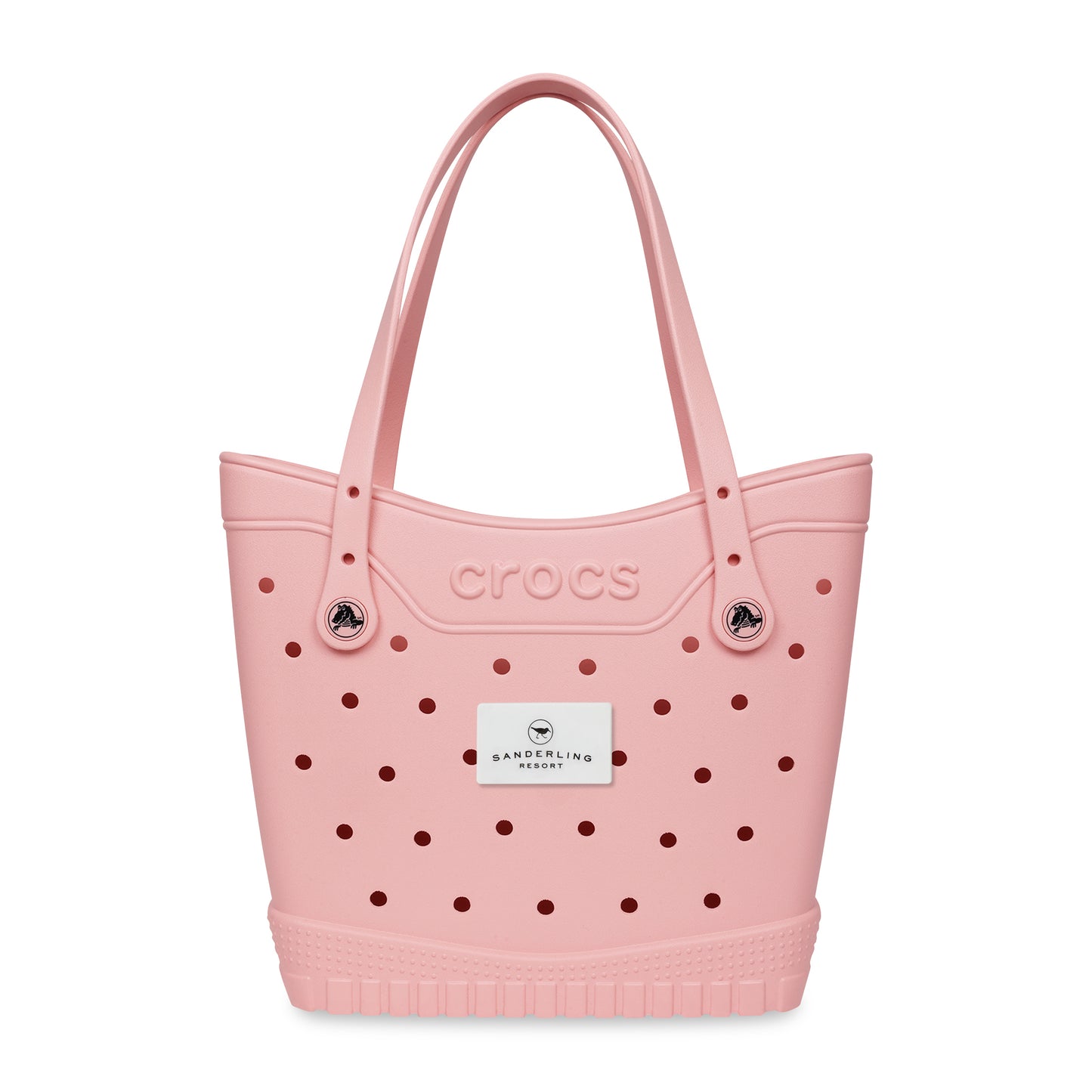 Crocs™ Classic Medium Tote - Powder Pink / White