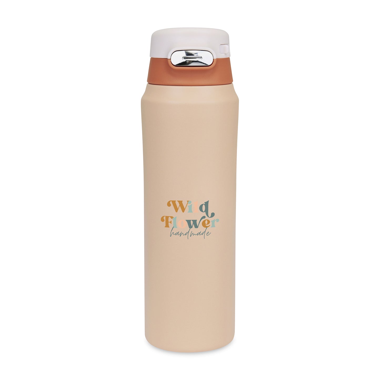 Aviana™ Rowan Recycled Sip Lid Bottle -  16 Oz. - Light Peach