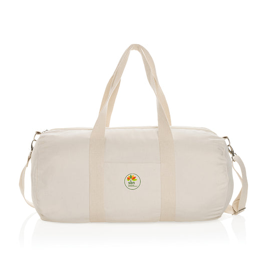 Impact Aware™ 285gsm rCanvas Duffel Bag Undyed - Off White