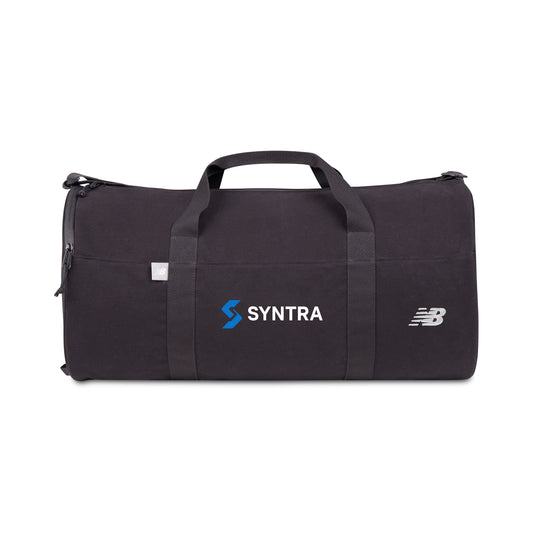 New Balance® Recycled Cotton Canvas Duffel