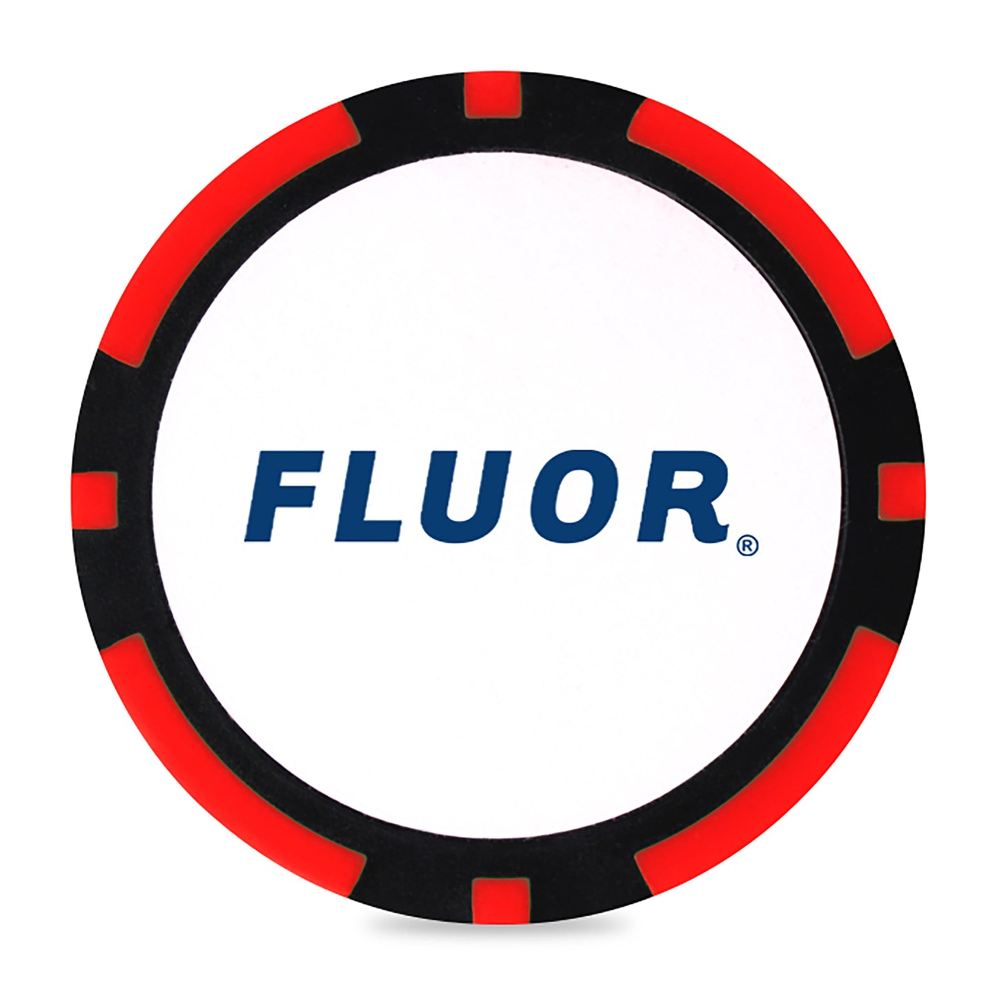 Ahead 2-Sided Poker Chip - Red/Black