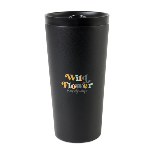 Aviana™ Rowan Recycled Stainless Steel Tumbler - 17 Oz. - Black