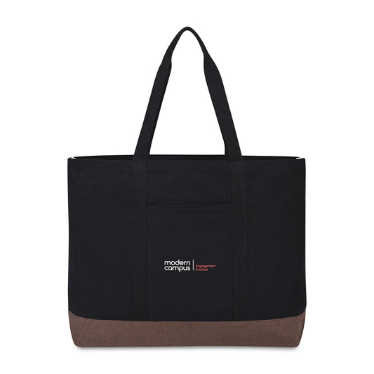 Ivy Recycled Cotton Carry-All Tote - AWARE™ - Black