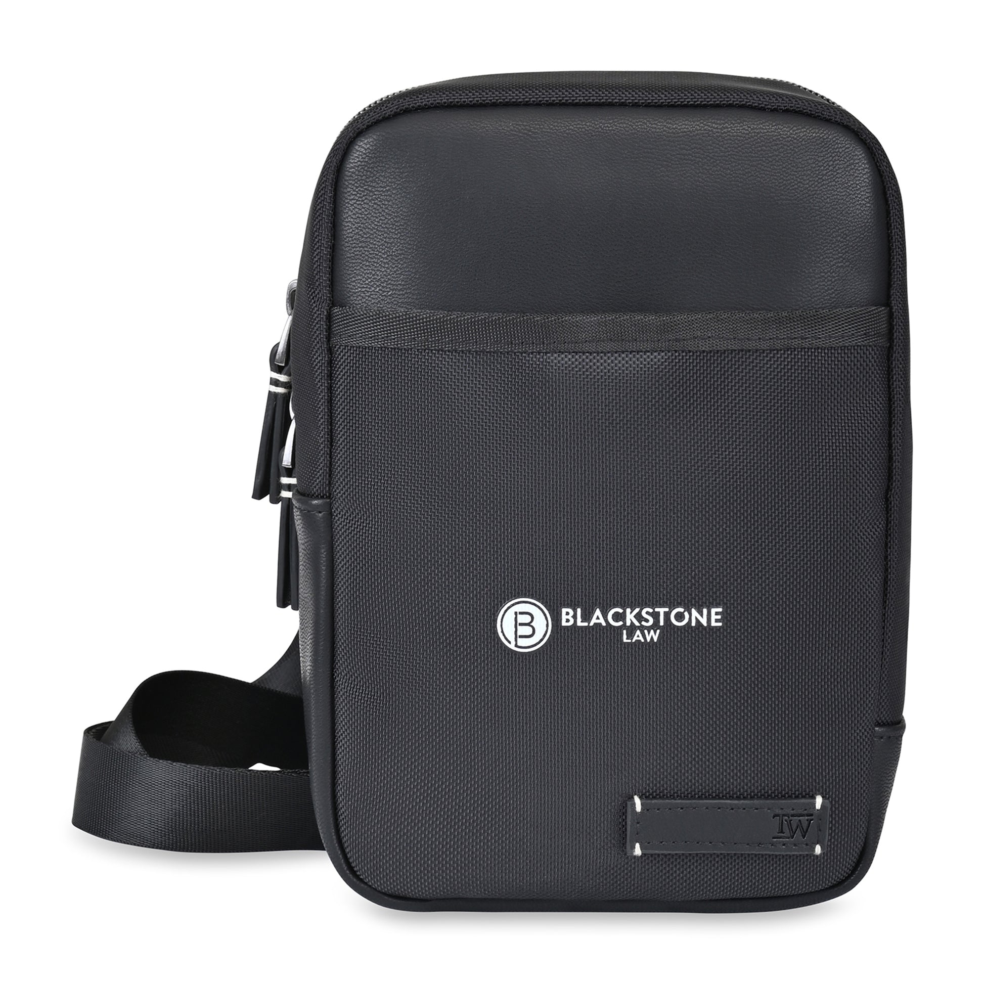 Travis & Wells® Lennox Recycled Nylon Crossbody - Black