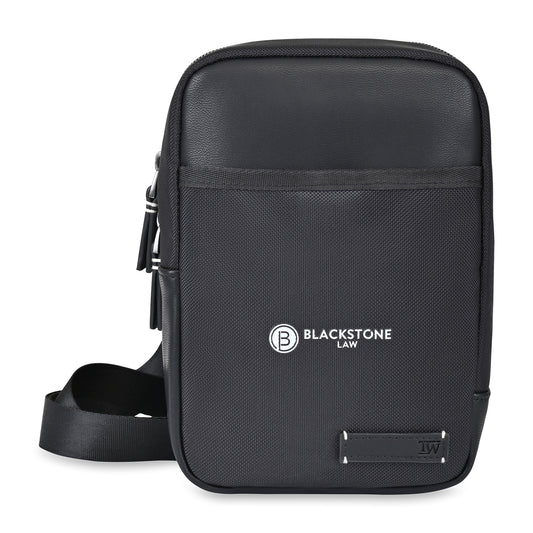 Travis & Wells® Lennox Recycled Nylon Crossbody - Black