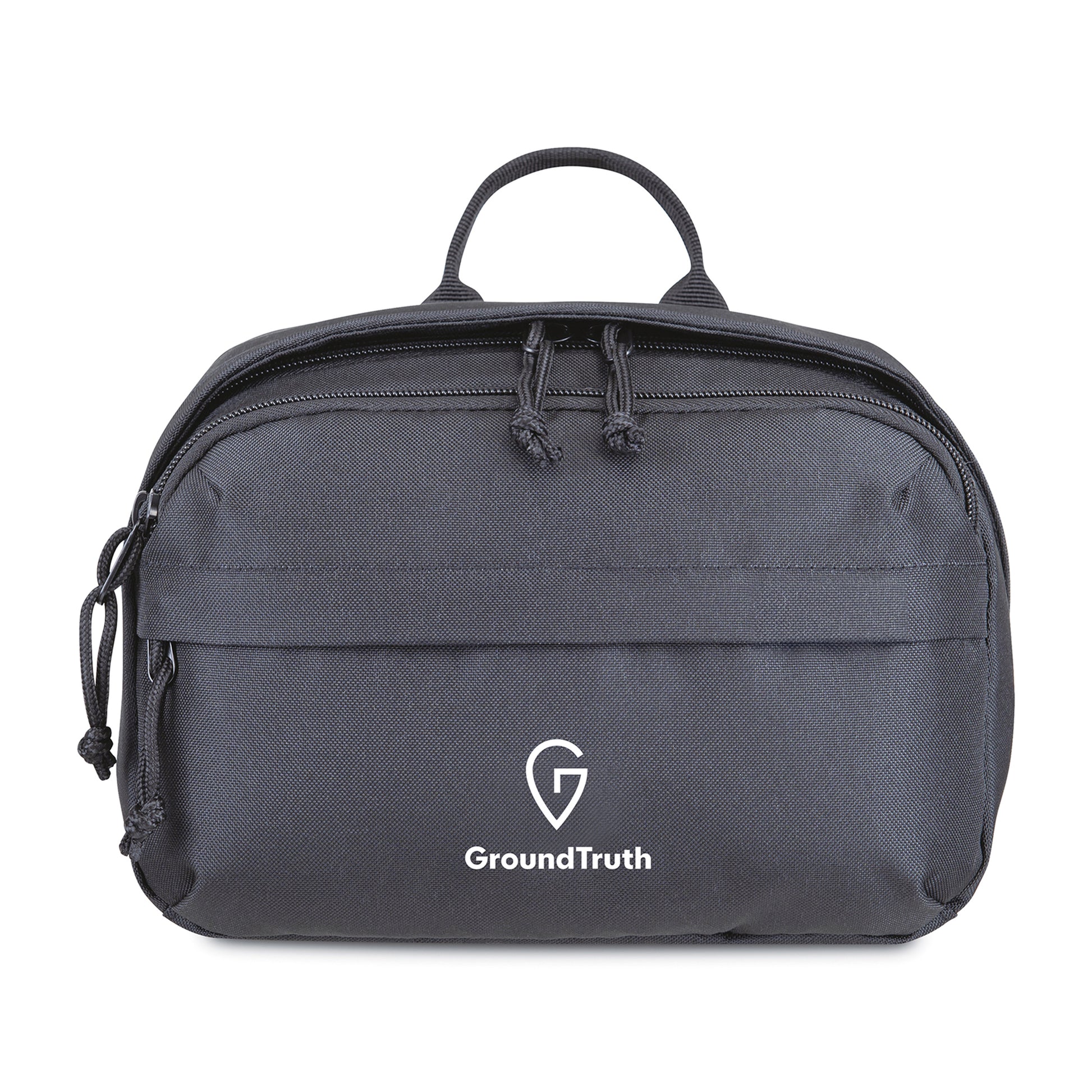 Renew Recycled rPET Toiletry Bag - AWARE™ - Black