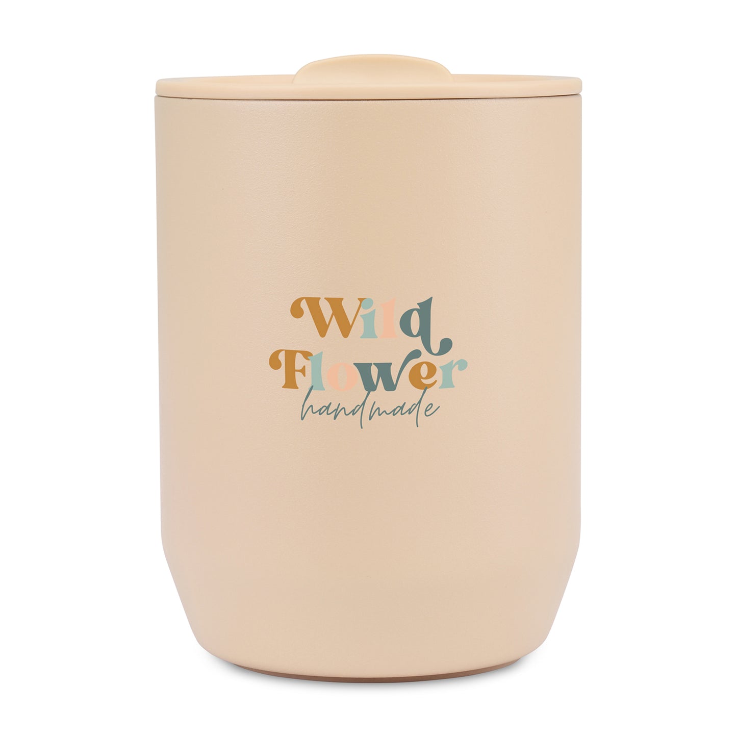 Aviana™ Rowan Recycled Stainless Steel Wine Tumbler - 15 Oz. - Light Peach