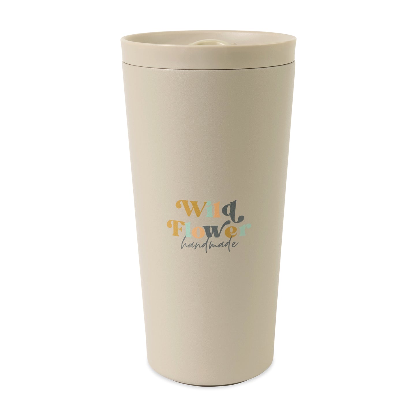 Aviana™ Rowan Recycled Stainless Steel Tumbler - 17 Oz. - Taupe