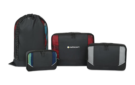 American Tourister® Zoom Turbo Recycled rPET 4 Piece Packing Cube Set