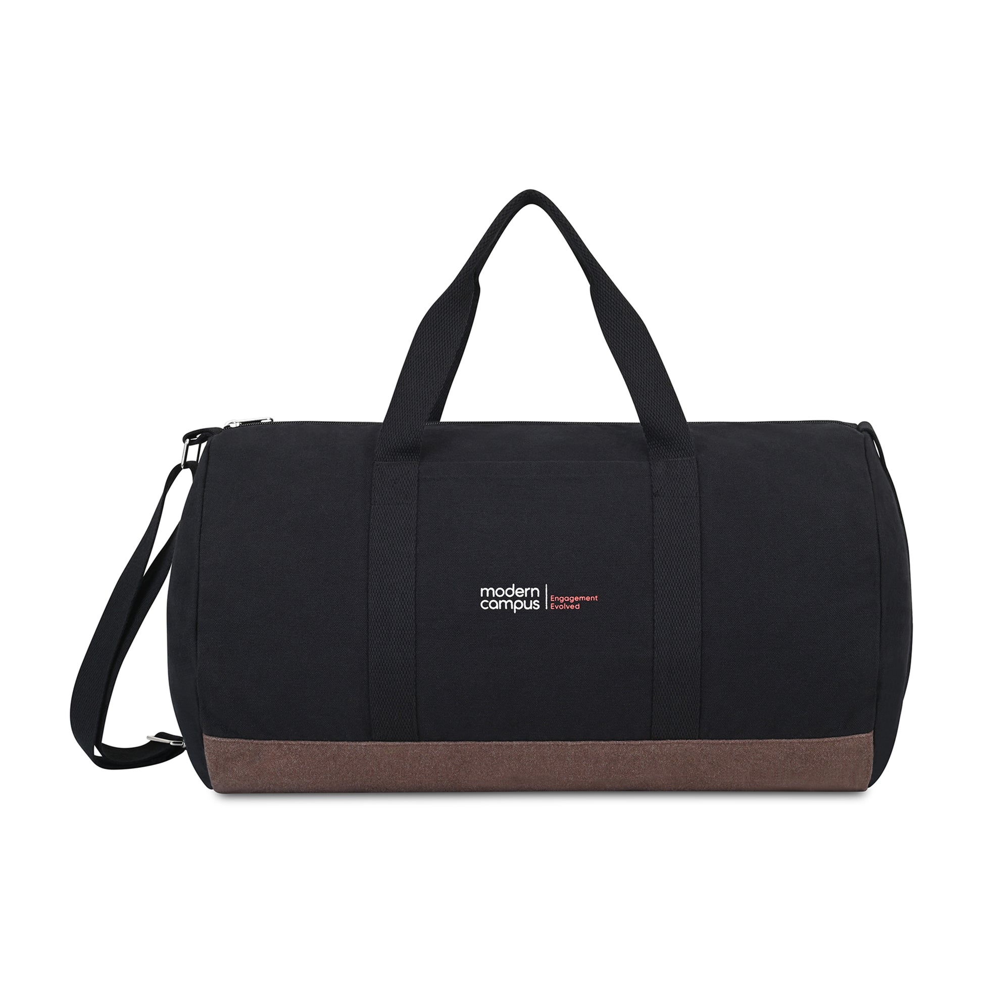 Ivy Recycled Cotton Barrel Duffel - AWARE™ - Black