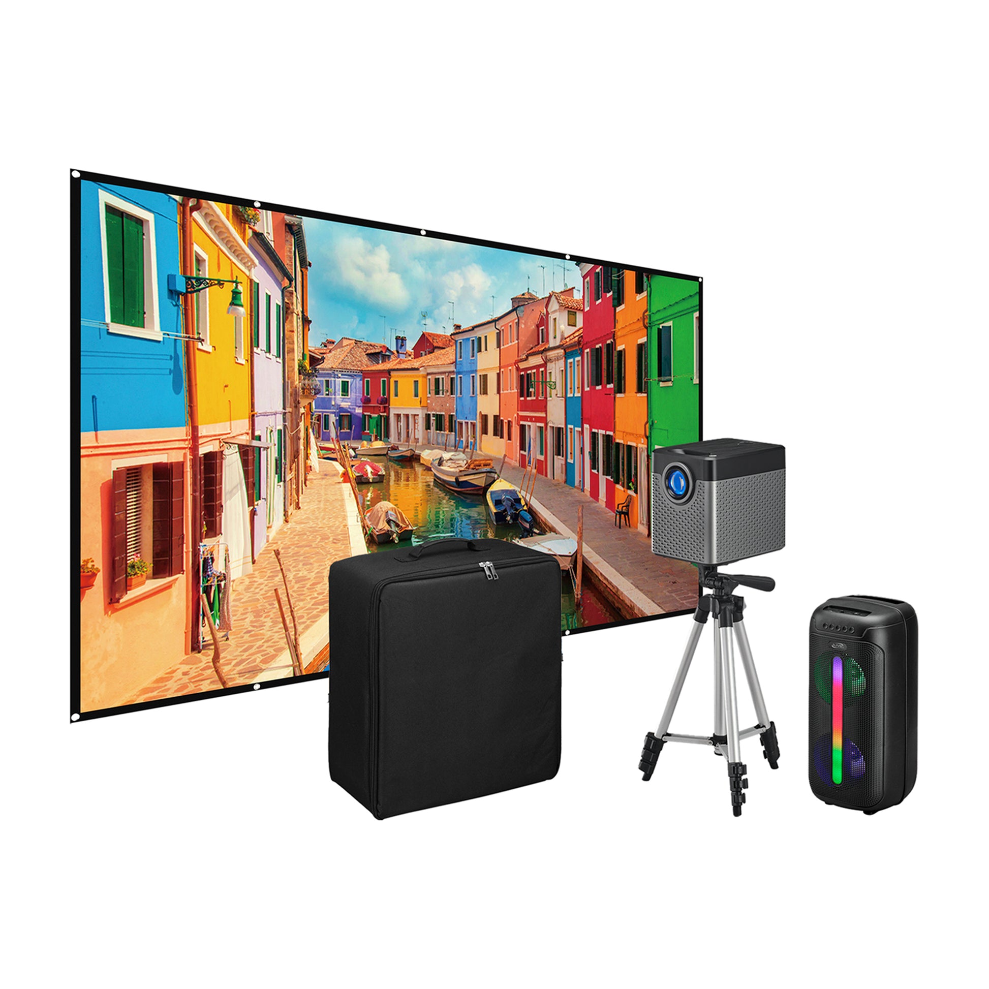 iLive™ Cinema Pop-Up Movie Theater Kit