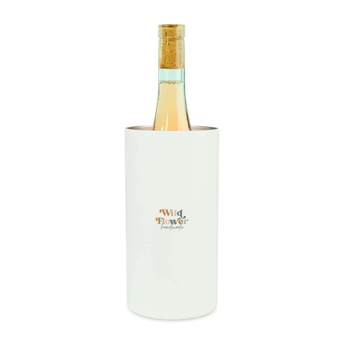 Aviana™ Rowan Recycled Stainless Steel Wine Chiller - Marshmallow
