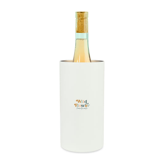 Aviana™ Rowan Recycled Stainless Steel Wine Chiller - Marshmallow