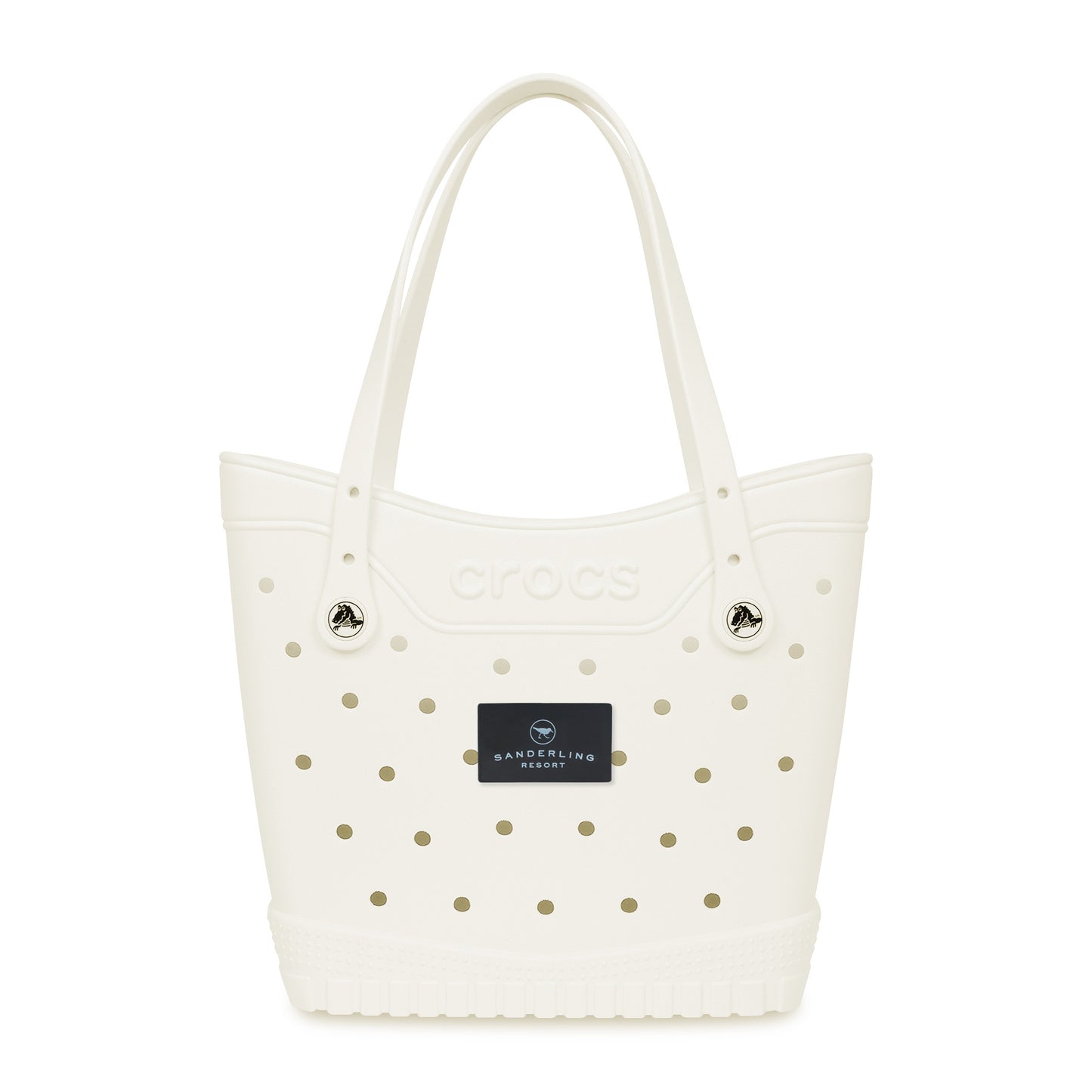 Crocs™ Classic Medium Tote - White/Black