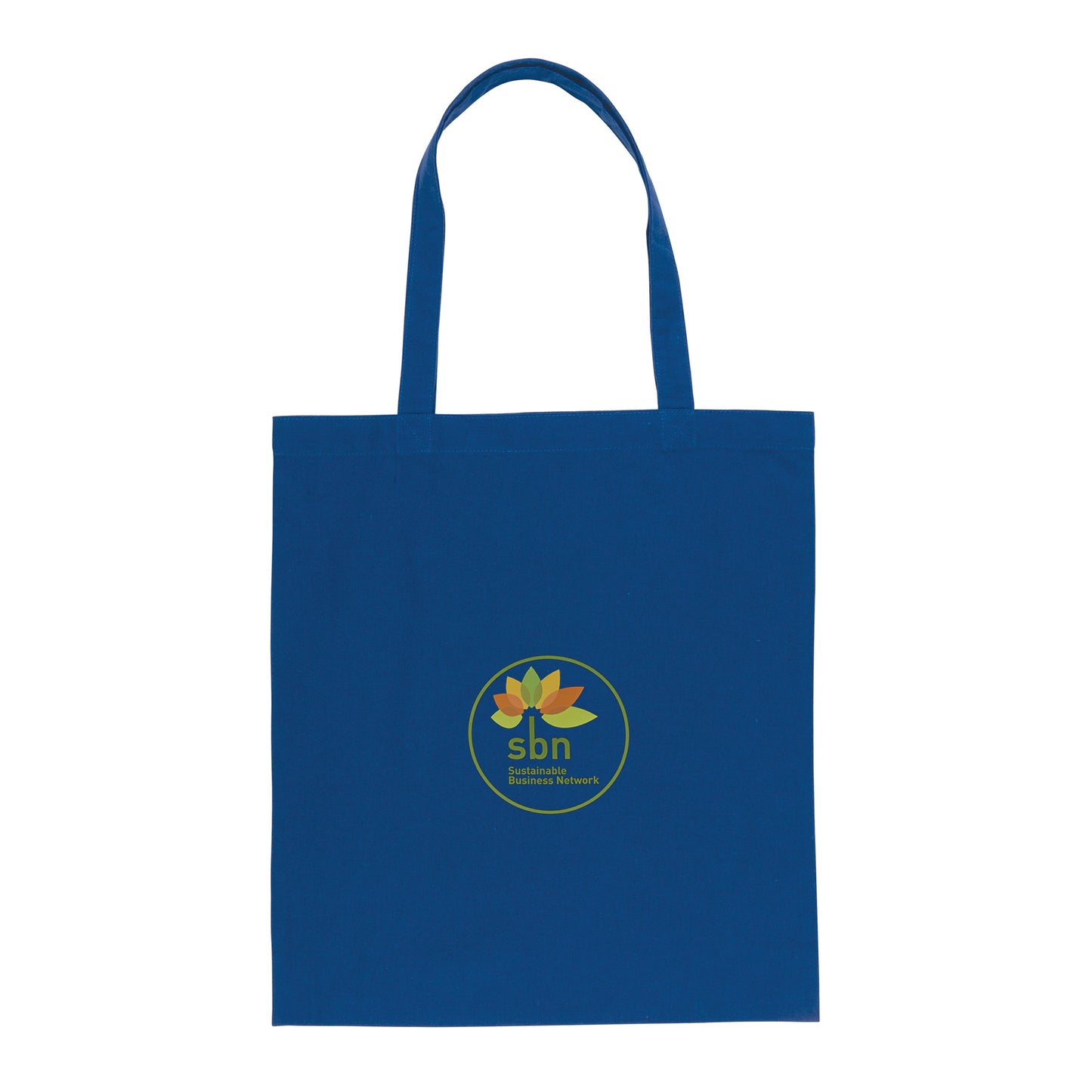 Impact AWARE™ Recycled Cotton Tote w/Bottom 145g - Blue