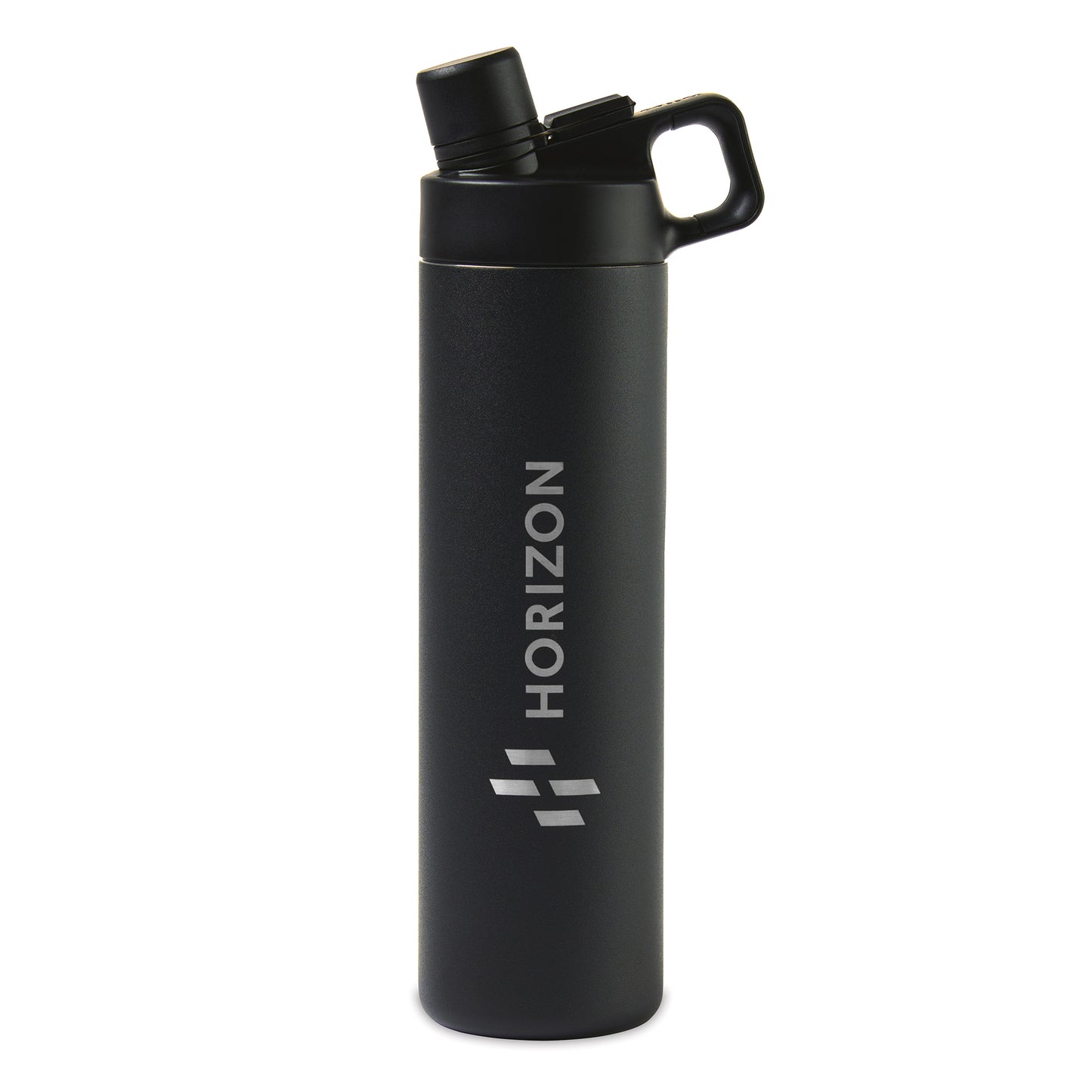 MiiR® Vacuum Insulated Wide Mouth Hatchback Chug Lid Bottle - 20 Oz. - Black Powder