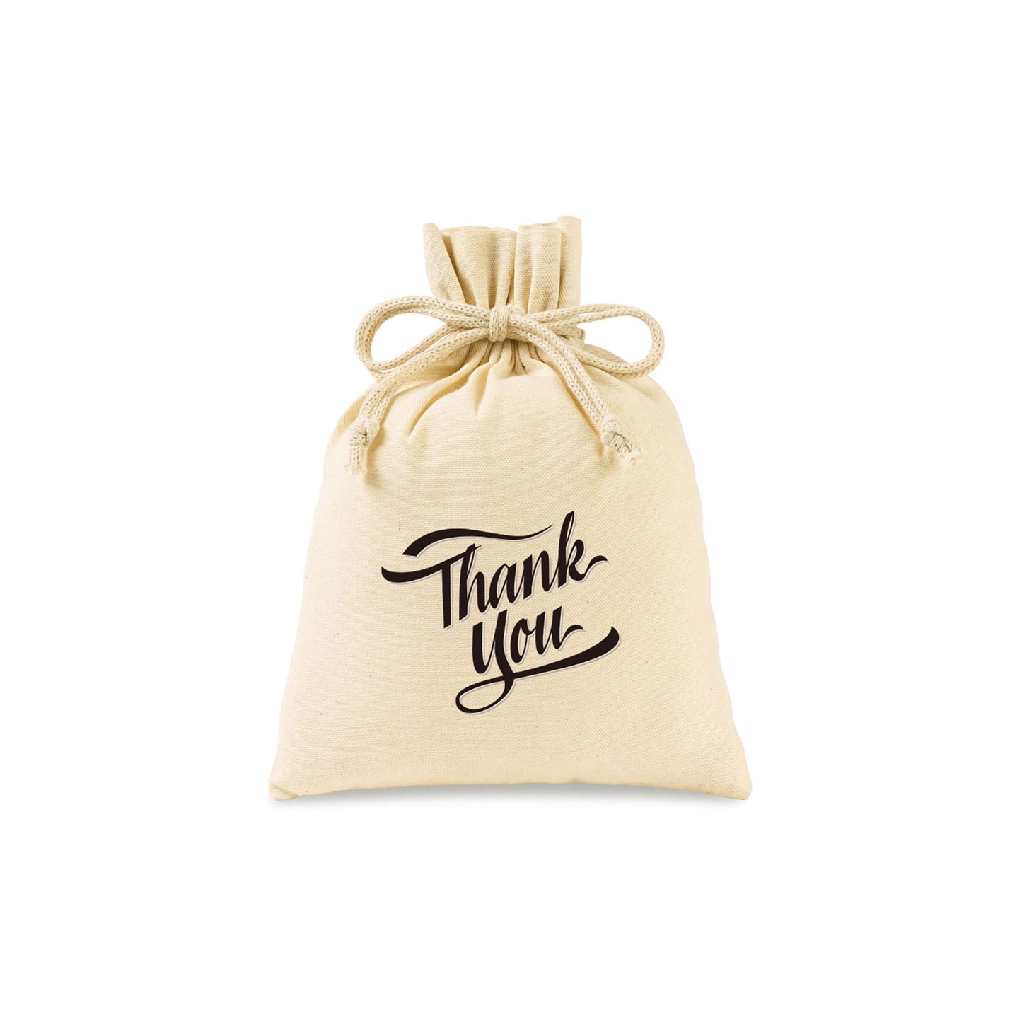 Canvas Drawstring Gift Bag- Medium