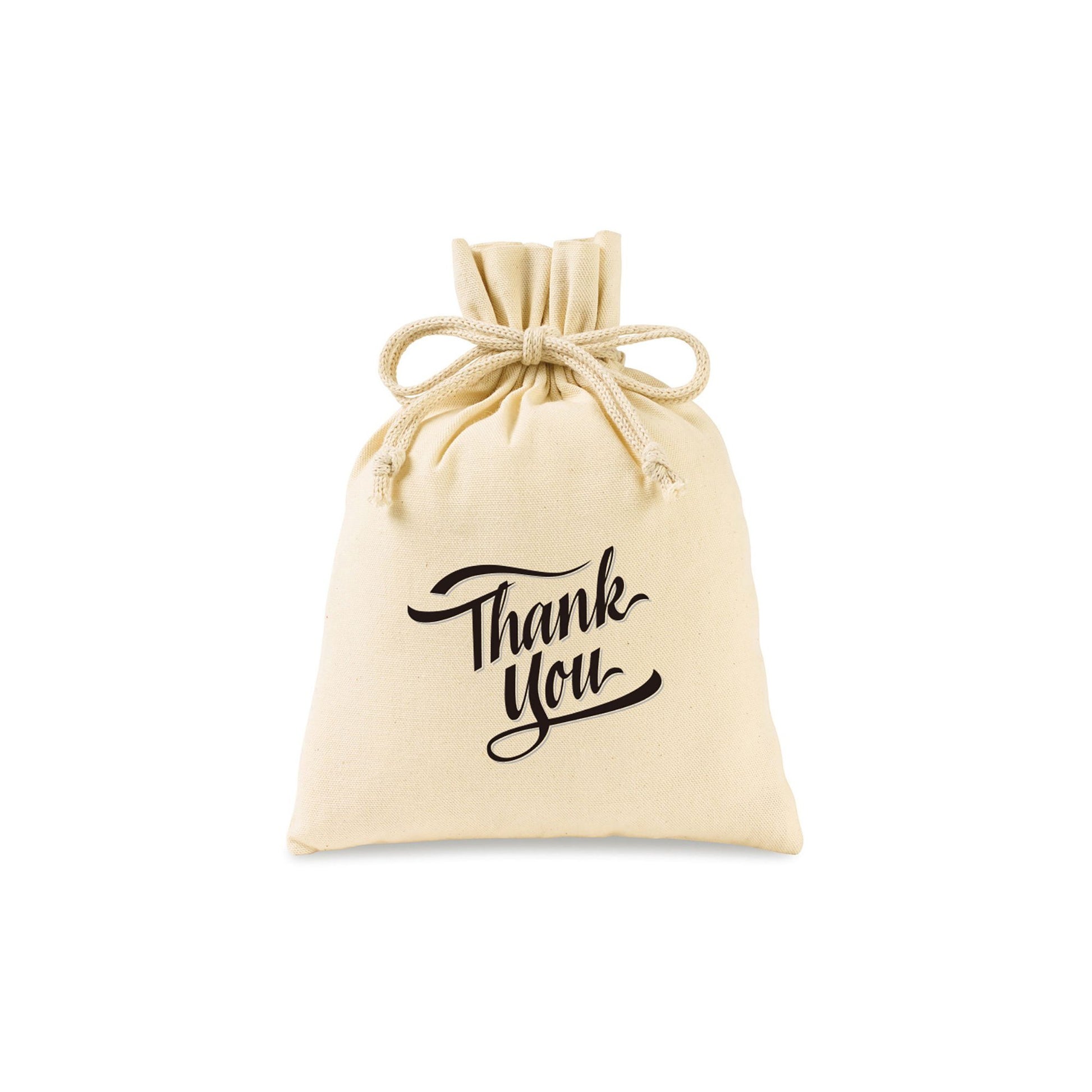 Canvas Drawstring Gift Bag- Medium