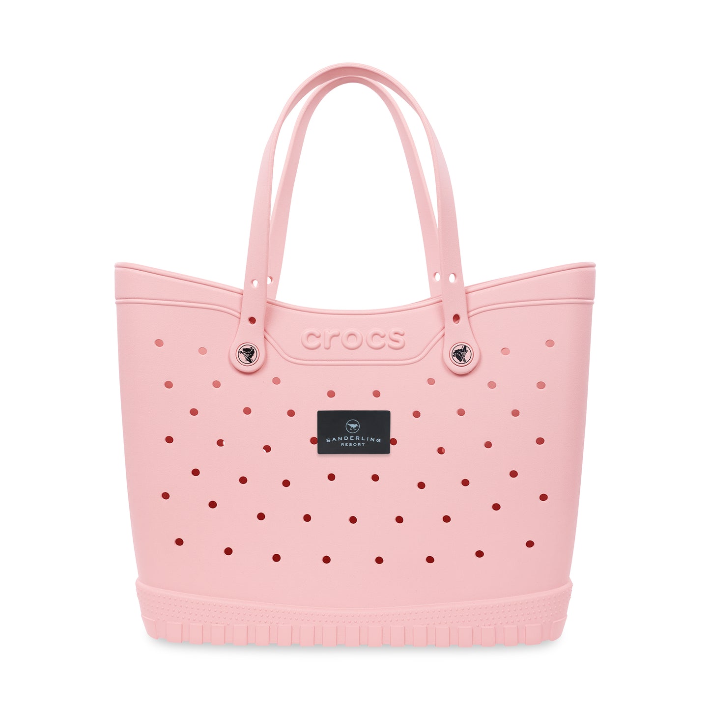 Crocs™ Classic Large Tote - Powder Pink / Black