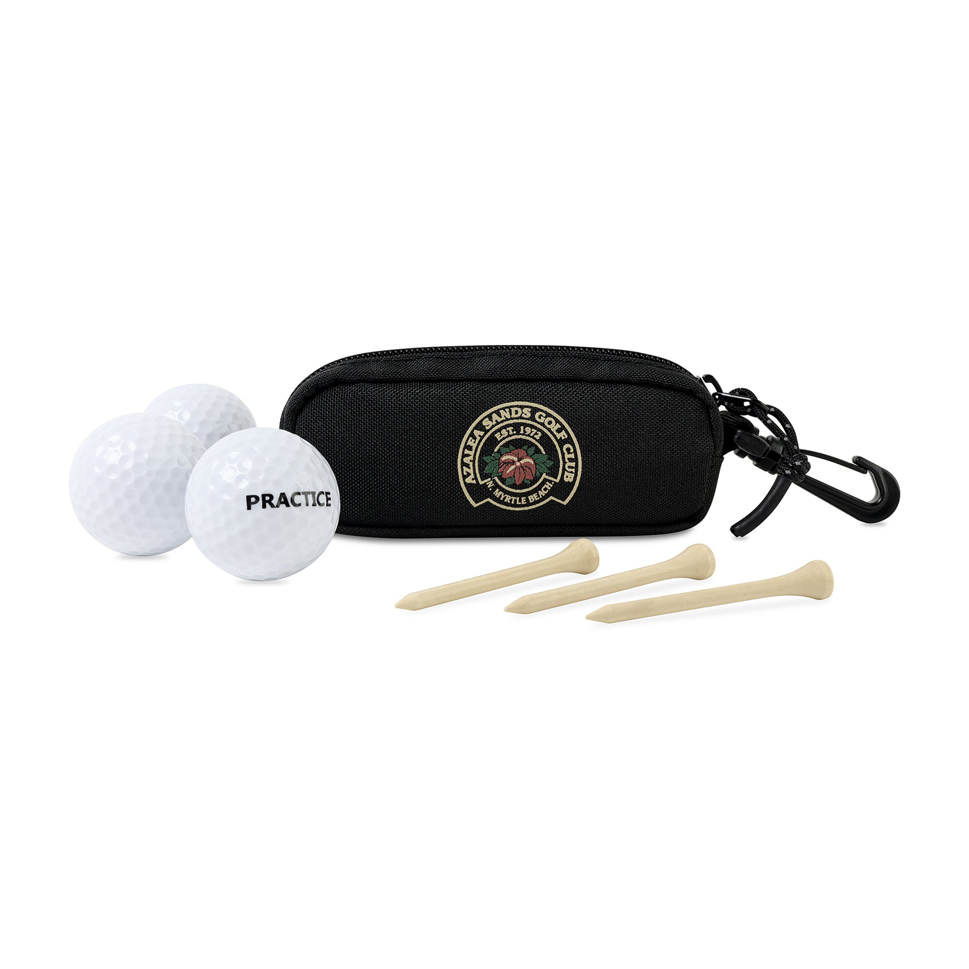 Golf Links Recycled rPET Ball & Tee Caddy Kit