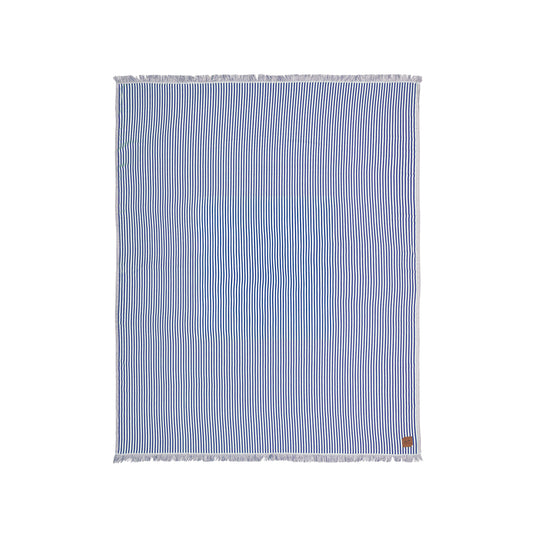 Slowtide®  Driftweave Beach Blanket - Villa Blue