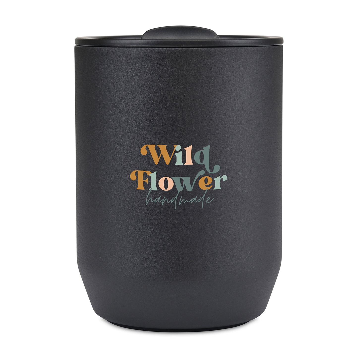 Aviana™ Rowan Recycled Stainless Steel Wine Tumbler - 15 Oz. - Black