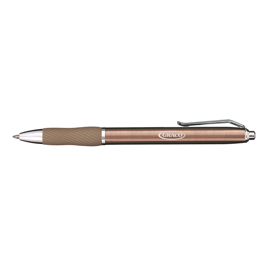 Sharpie® S-Gel Metal Champagne Barrel - Black