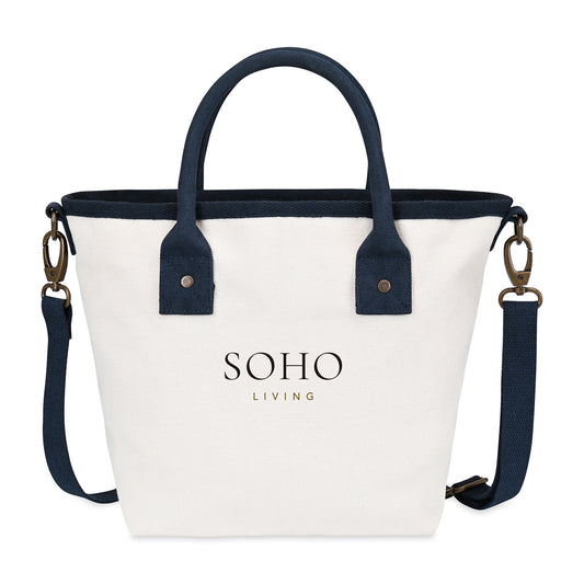 Mini Market Street Crossbody Tote - Navy