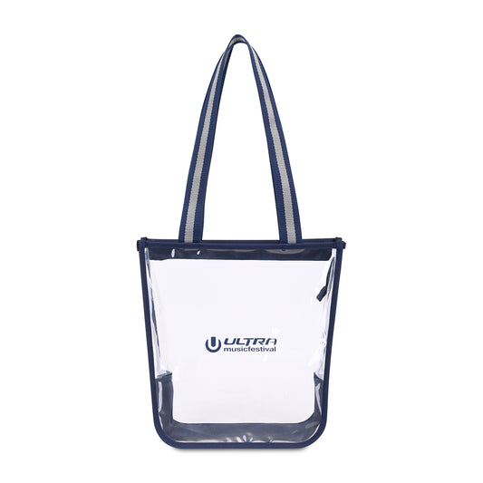 Sigma Clear Zippered Tote