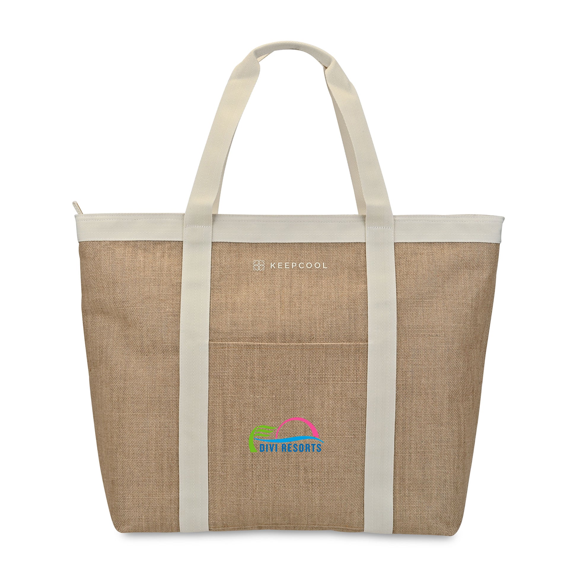 KEEPCOOL® Nairobi Jute Shopper Cooler