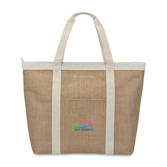 KEEPCOOL® Nairobi Jute Shopper Cooler