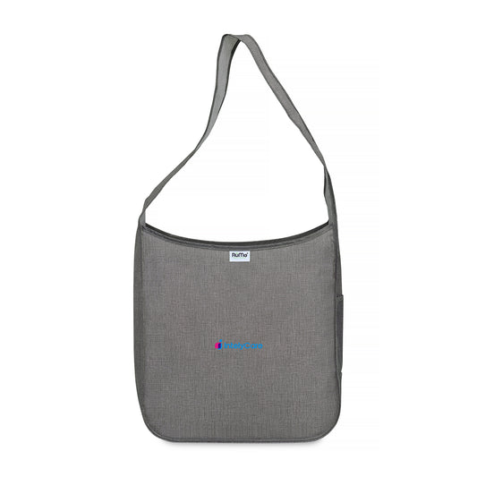 RuMe® Recycled Ripstop rPET Crossbody Tote - Heather Grey